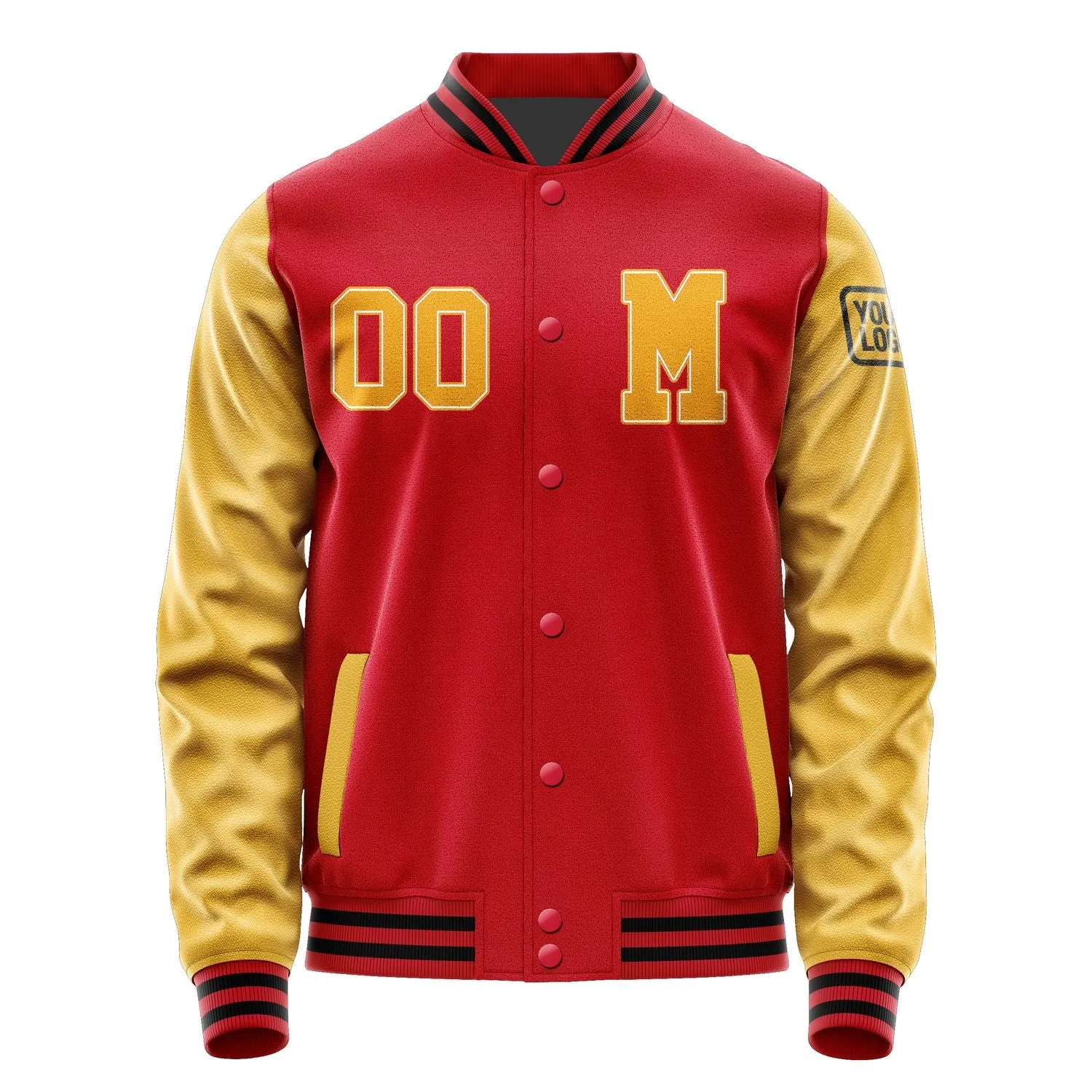 Custom Red Yellow Jacket sold by Tailorly product image thumbnail 4