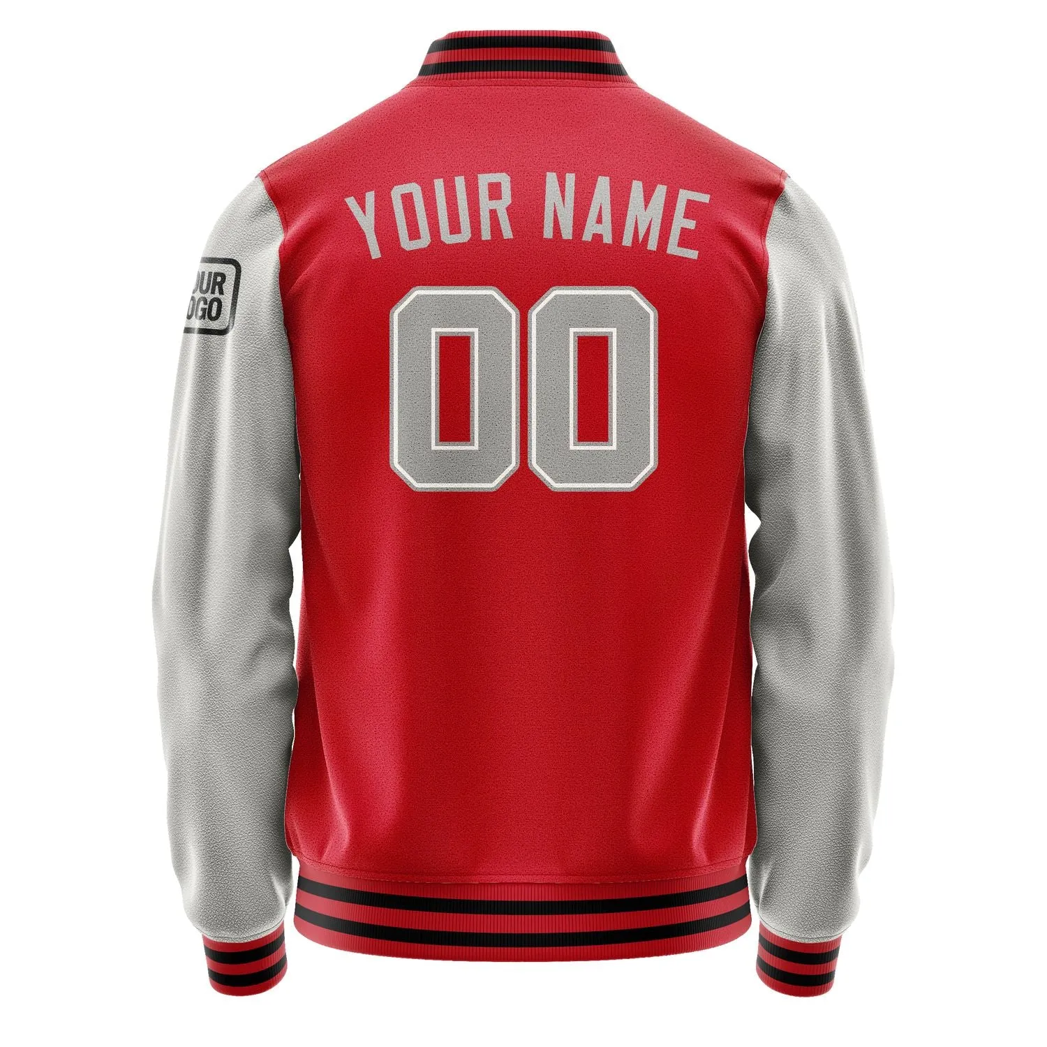 Custom Red Gray Jacket sold by Tailorly product image thumbnail 3