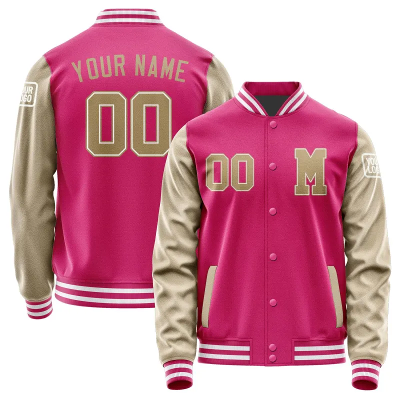 Custom Pink Light Khaki Jacket sold by Tailorly