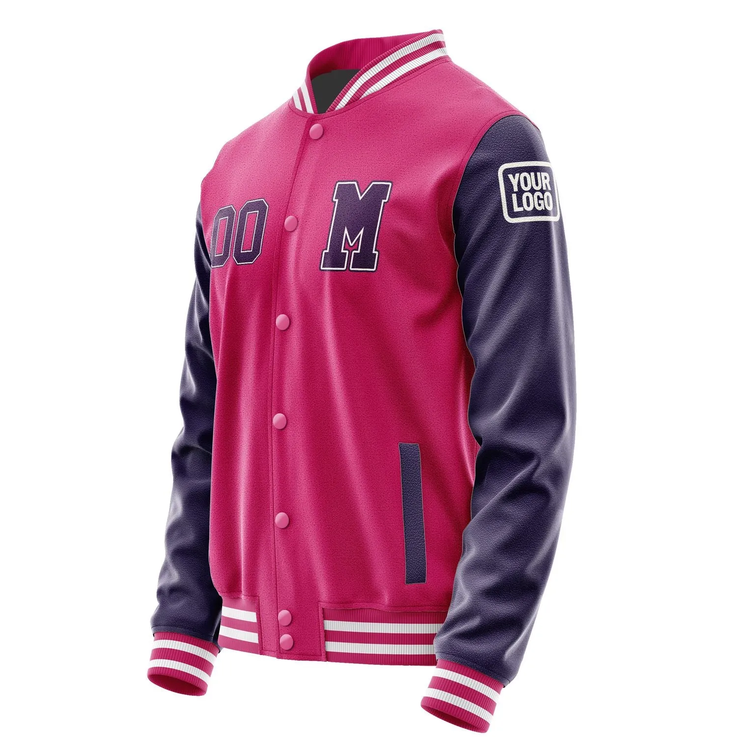 Custom Pink Purple Jacket sold by Tailorly product image thumbnail 2
