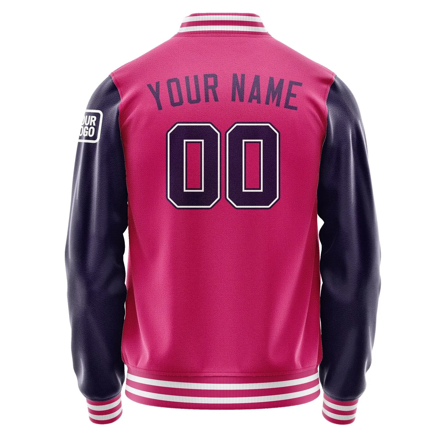Custom Pink Purple Jacket sold by Tailorly product image thumbnail 3