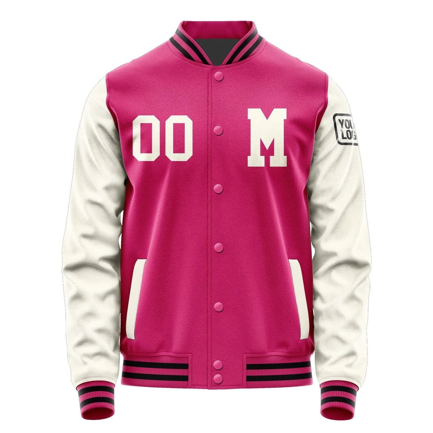 Custom Pink Cream Jacket sold by Tailorly product image thumbnail 4