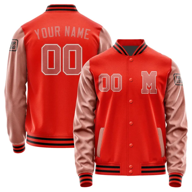 Custom Orange Red Copper Rose Jacket sold by Tailorly