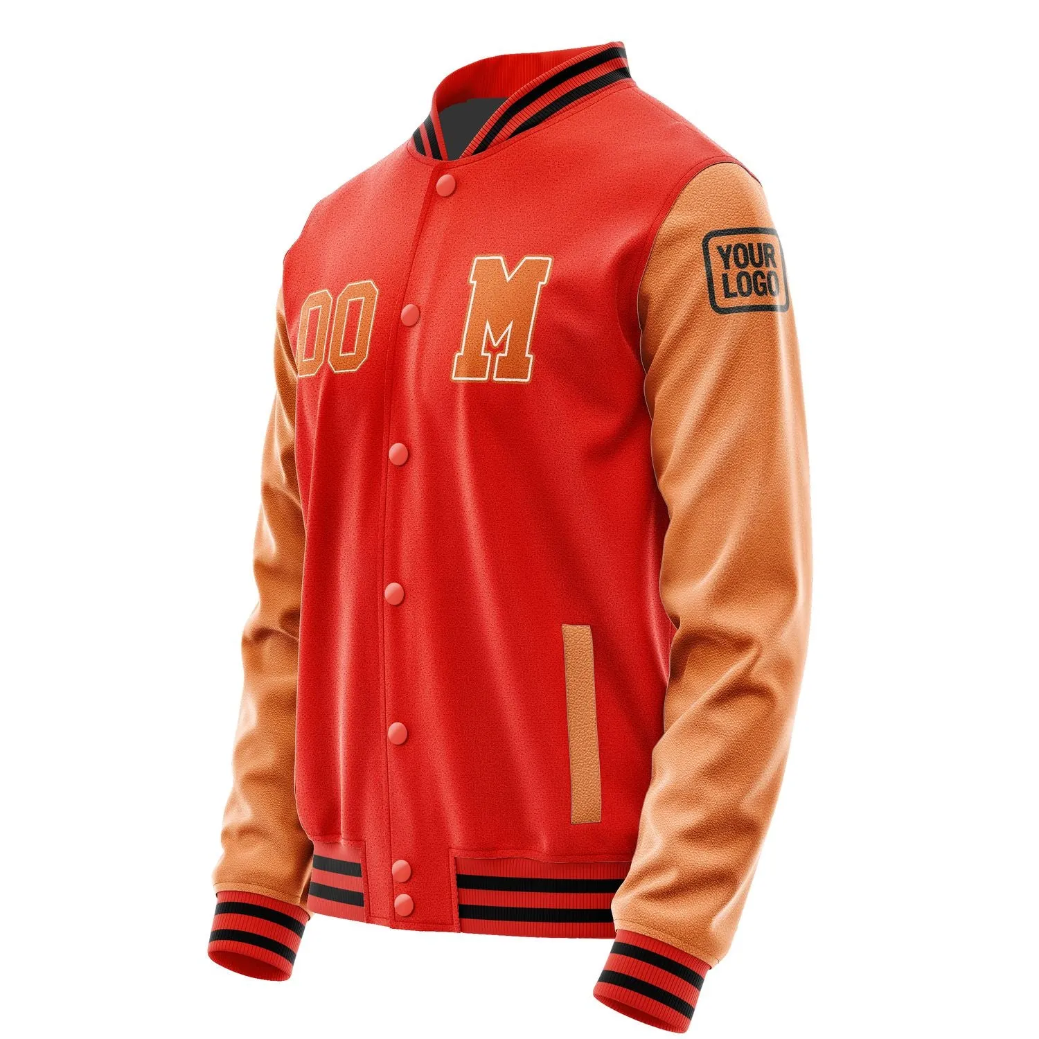 Custom Orange Red Orange Jacket sold by Tailorly product image thumbnail 2