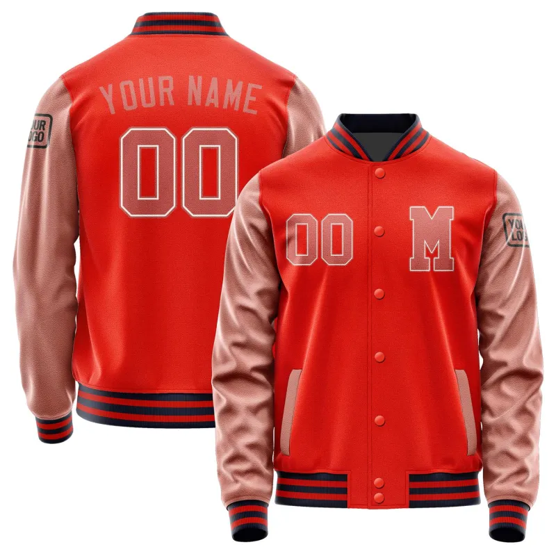 Custom Orange Red Copper Rose Jacket sold by Tailorly