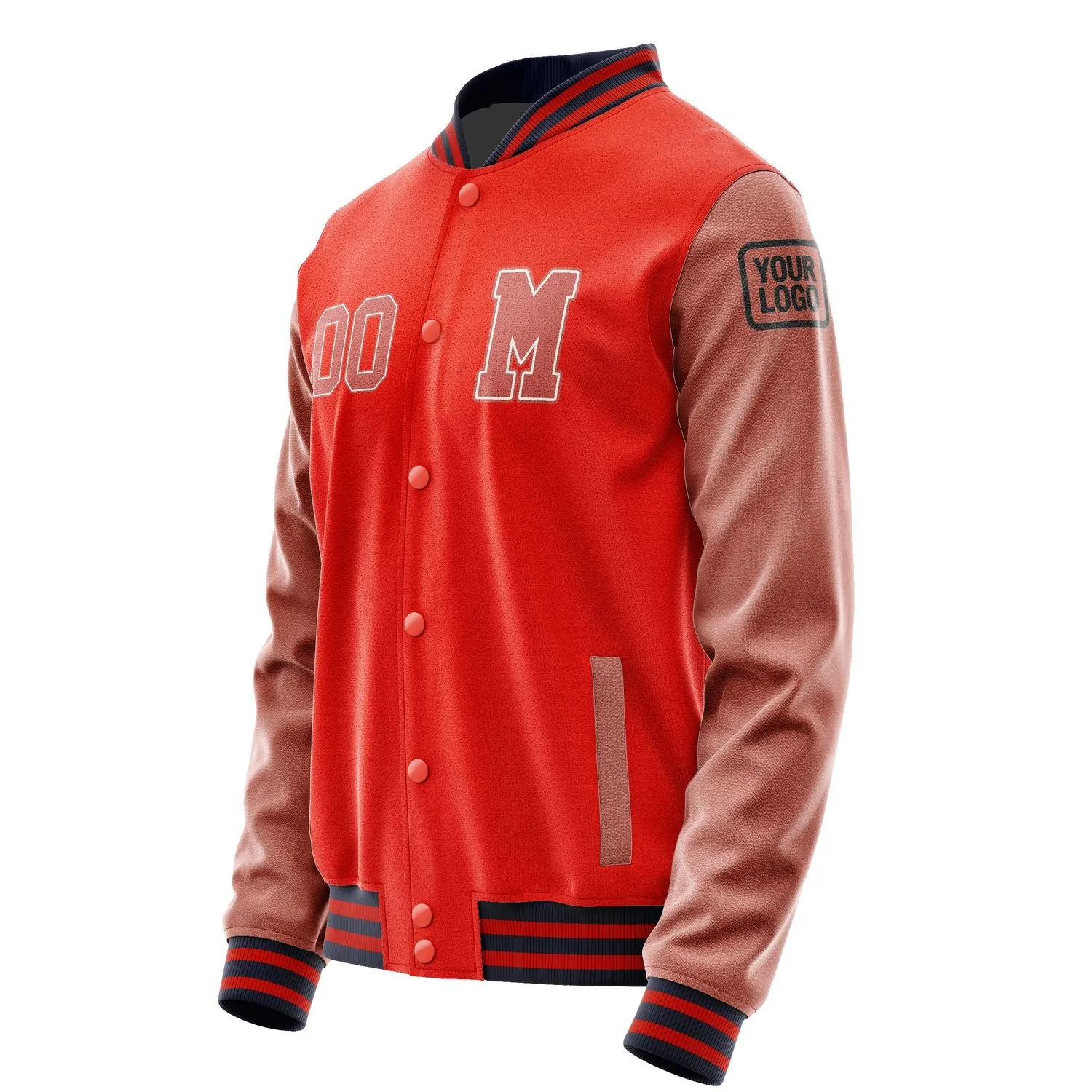 Custom Orange Red Copper Rose Jacket sold by Tailorly product image thumbnail 2