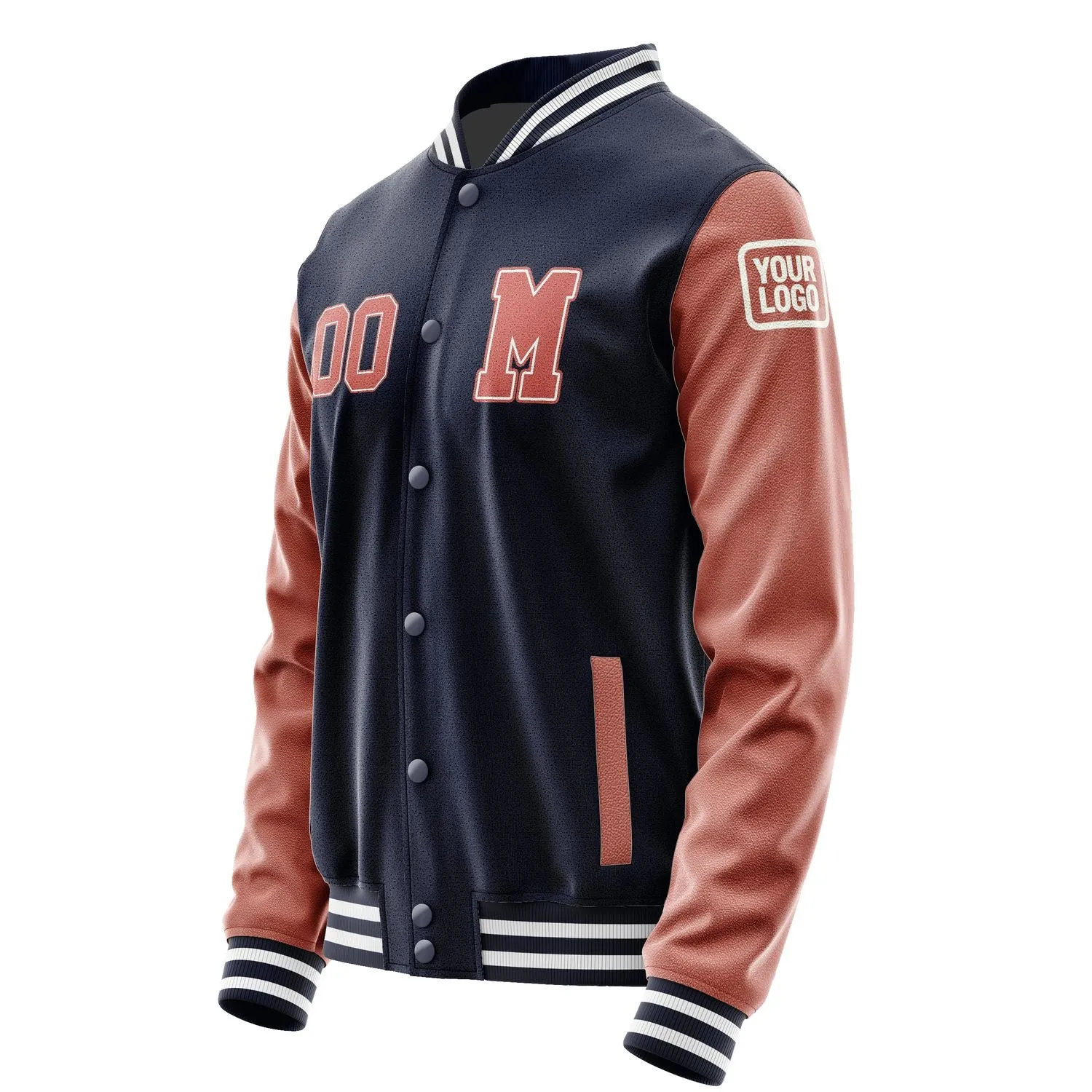 Custom Navy Copper Rose Jacket sold by Tailorly product image thumbnail 2