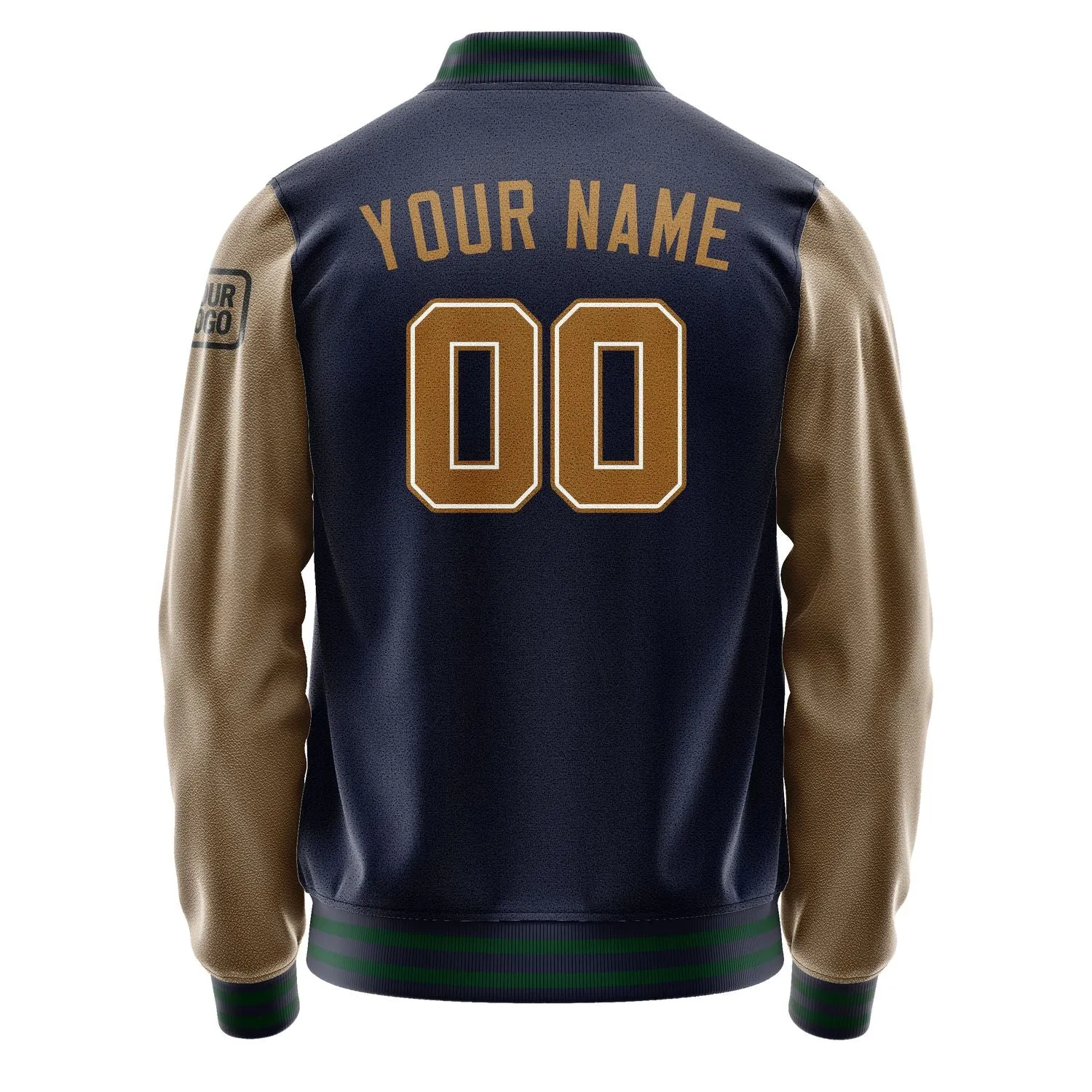 Custom Navy Khaki Jacket sold by Tailorly product image thumbnail 3