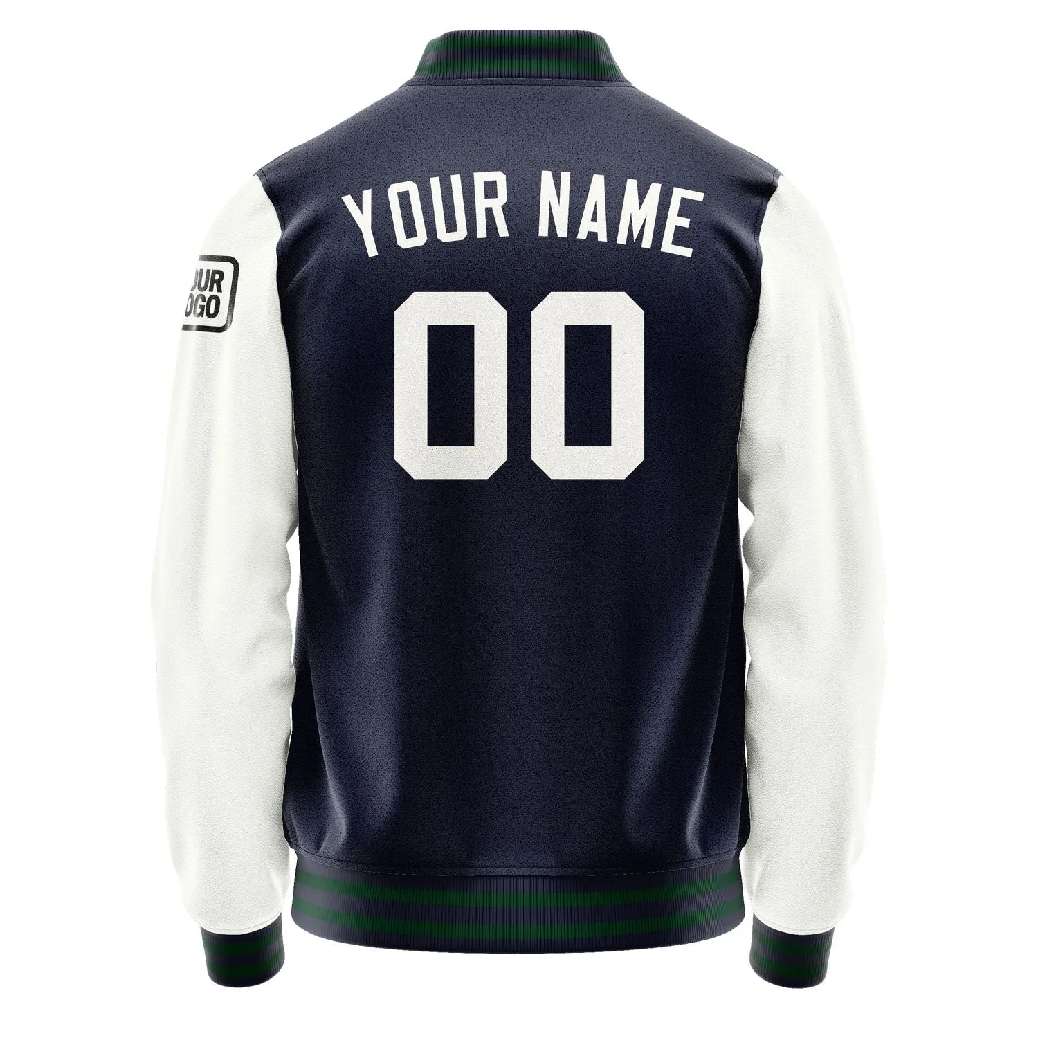Custom Navy White Jacket sold by Tailorly product image thumbnail 3