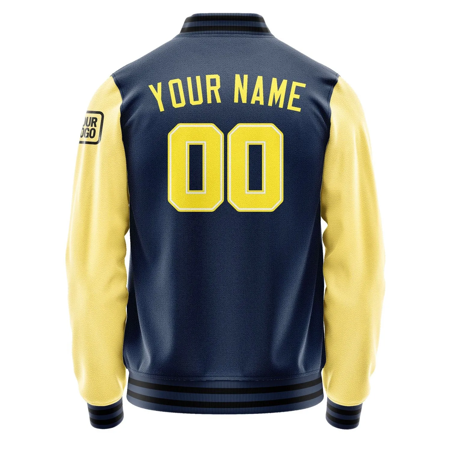 Custom Blue Light Yellow Jacket sold by Tailorly product image thumbnail 3