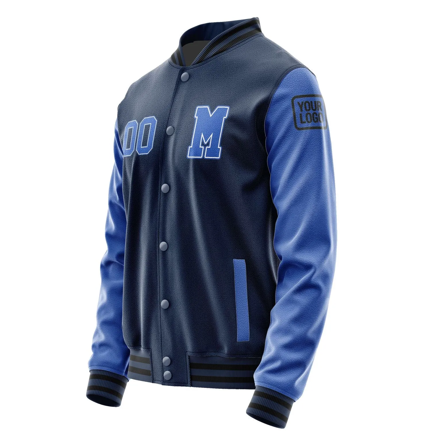 Custom Blue Sky Blue Jacket sold by Tailorly product image thumbnail 2