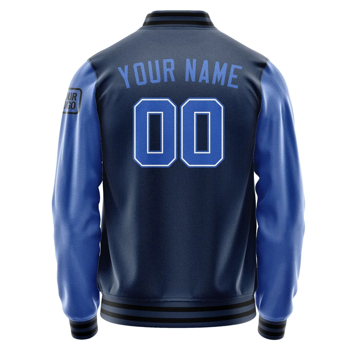 Custom Blue Sky Blue Jacket sold by Tailorly product image thumbnail 3