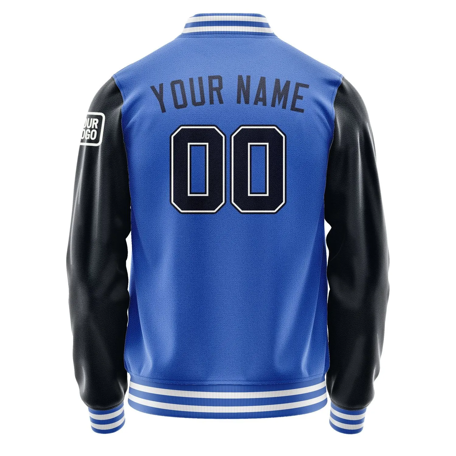 Custom Sky Blue Navy Jacket sold by Tailorly product image thumbnail 3