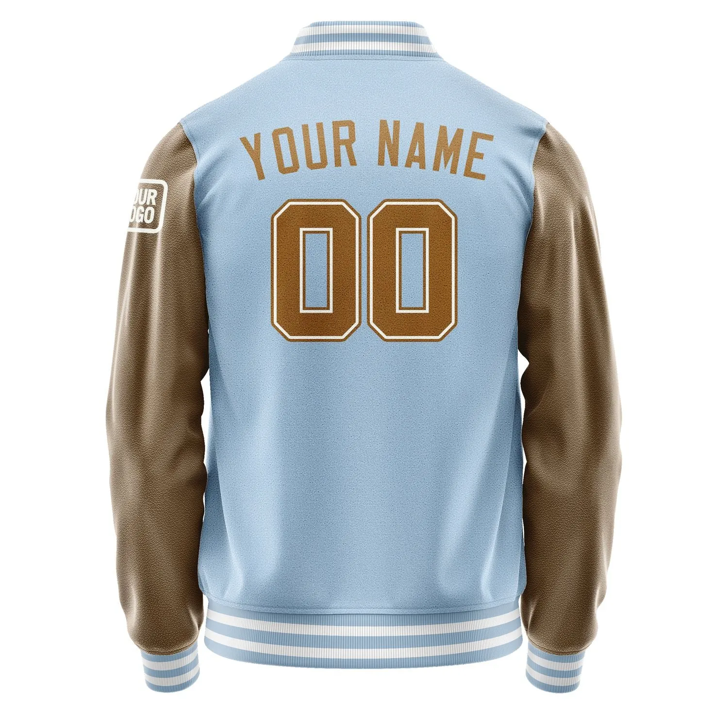 Custom Light Blue Khaki Jacket sold by Tailorly product image thumbnail 3