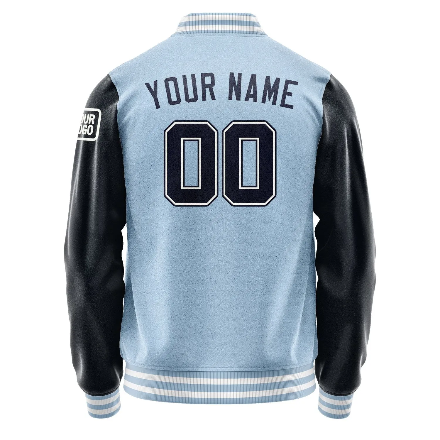 Custom Light Blue Navy Jacket sold by Tailorly product image thumbnail 3