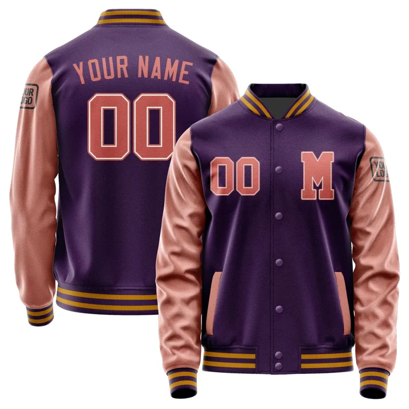 Custom Purple Copper Rose Jacket sold by Tailorly