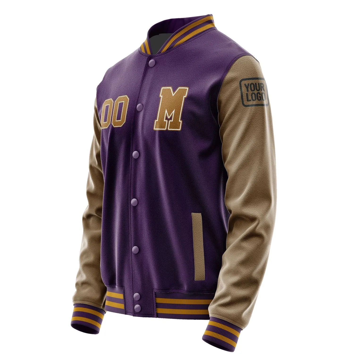 Custom Purple Khaki Jacket sold by Tailorly product image thumbnail 2