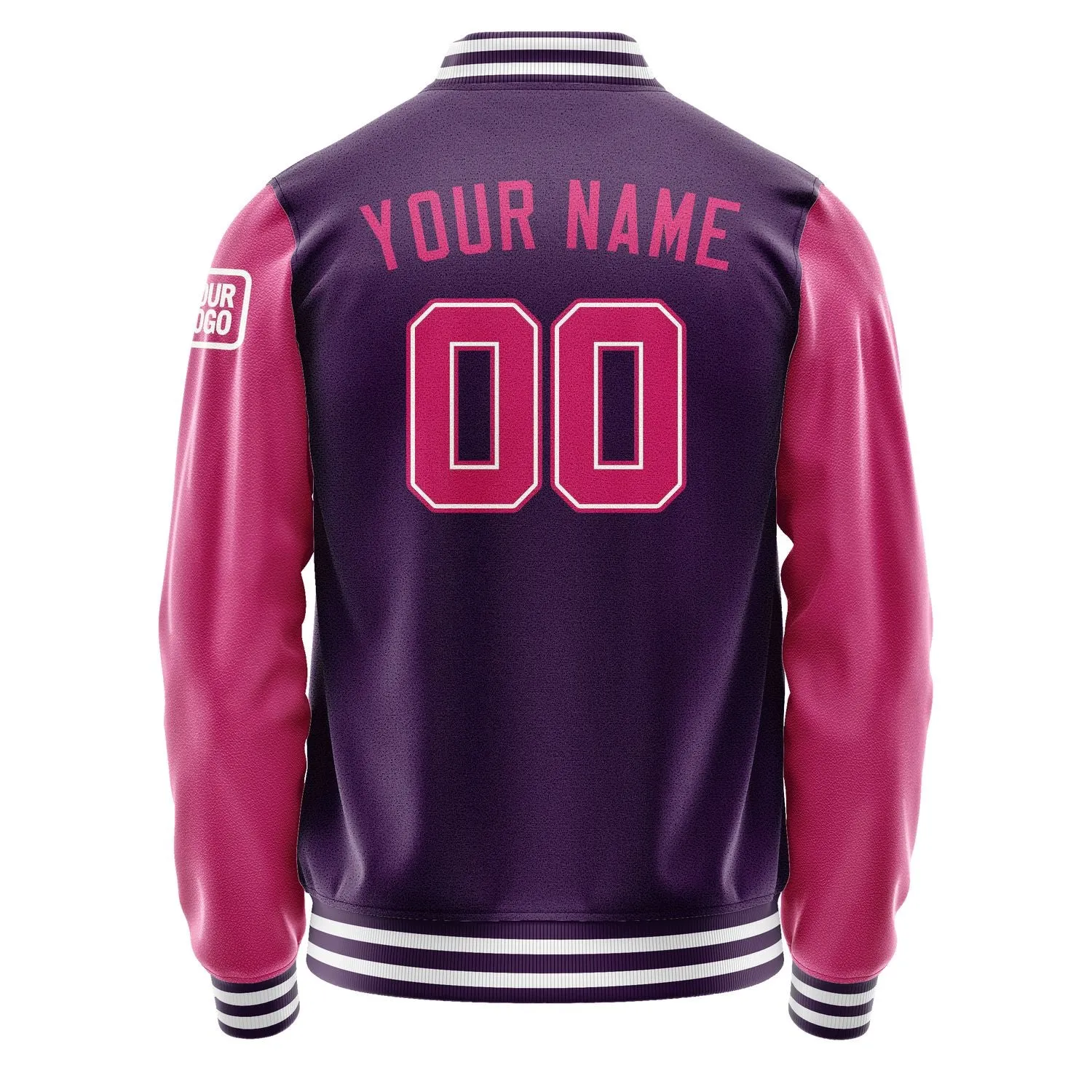 Custom Purple Pink Jacket sold by Tailorly product image thumbnail 3