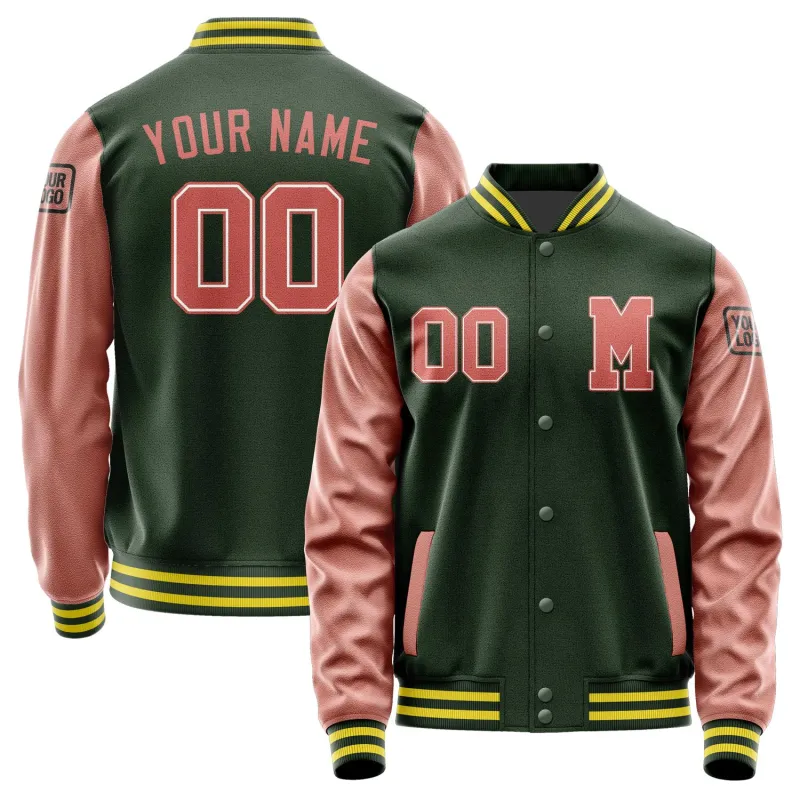Custom Dark Green Copper Rose Jacket sold by Tailorly