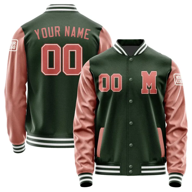 Custom Dark Green Copper Rose Jacket sold by Tailorly