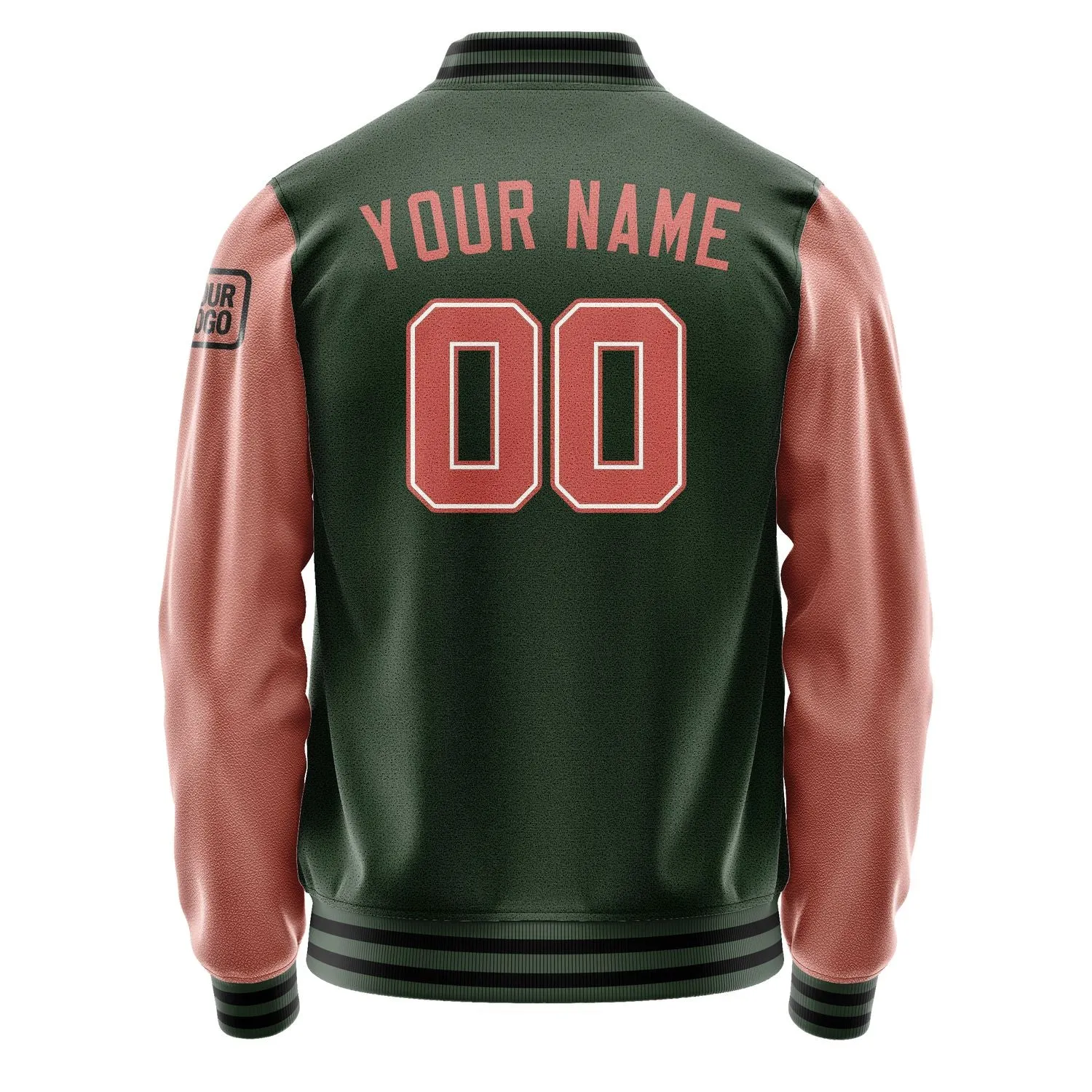 Custom Dark Green Copper Rose Jacket sold by Tailorly product image thumbnail 3