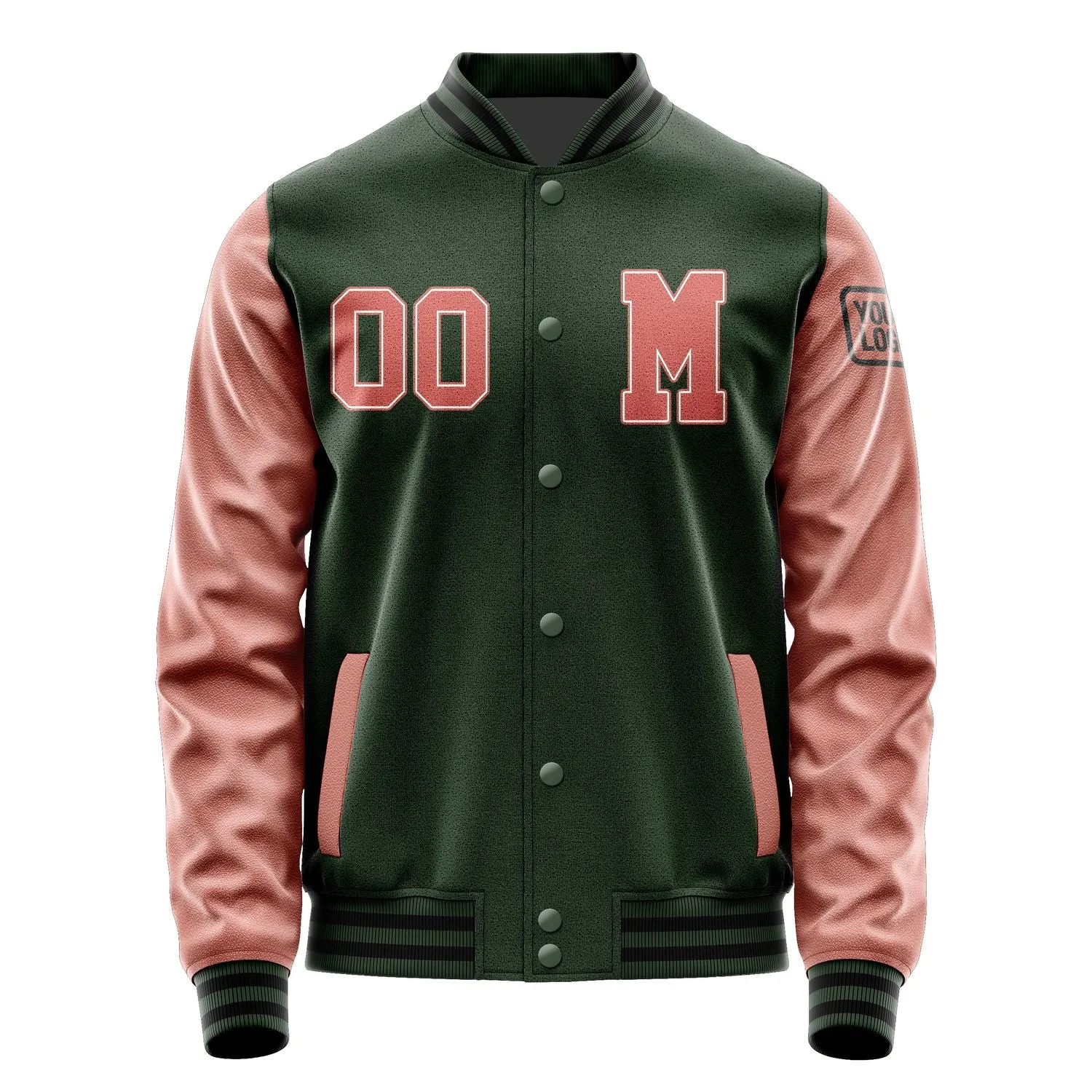 Custom Dark Green Copper Rose Jacket sold by Tailorly product image thumbnail 4