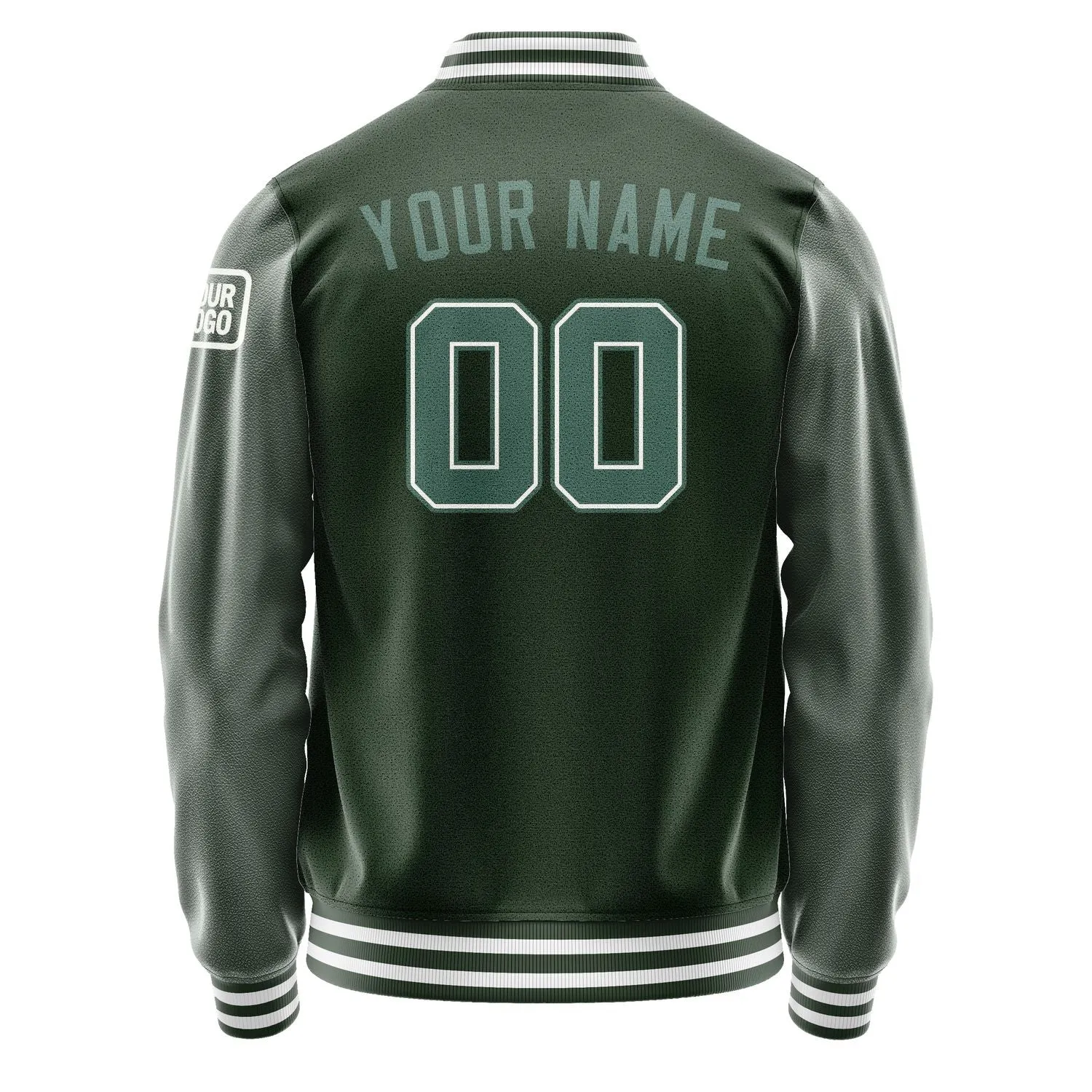 Custom Dark Green Blue Green Jacket sold by Tailorly product image thumbnail 3