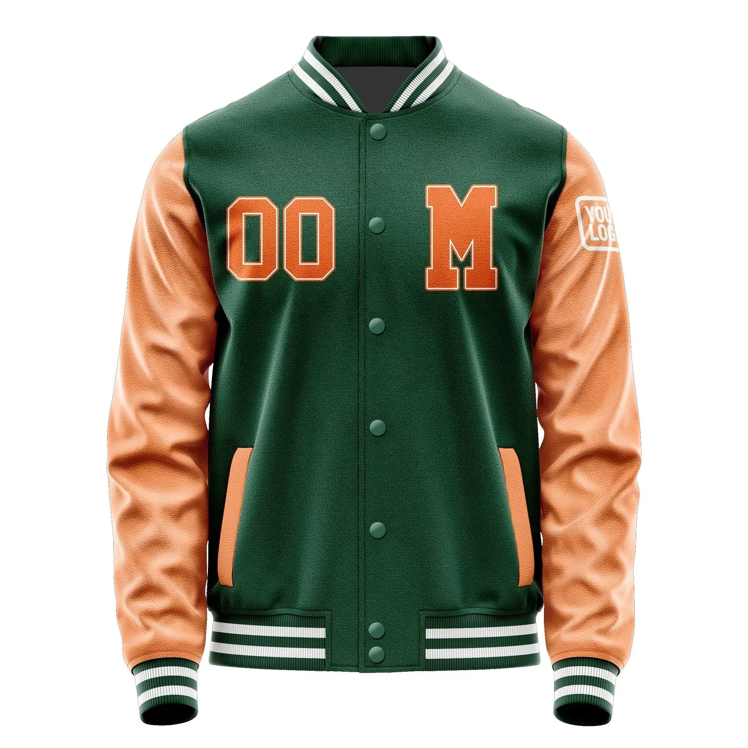 Custom Green Orange Jacket sold by Tailorly product image thumbnail 4