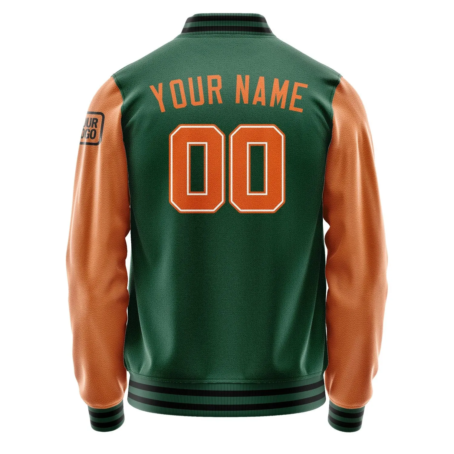 Custom Green Orange Jacket sold by Tailorly product image thumbnail 3