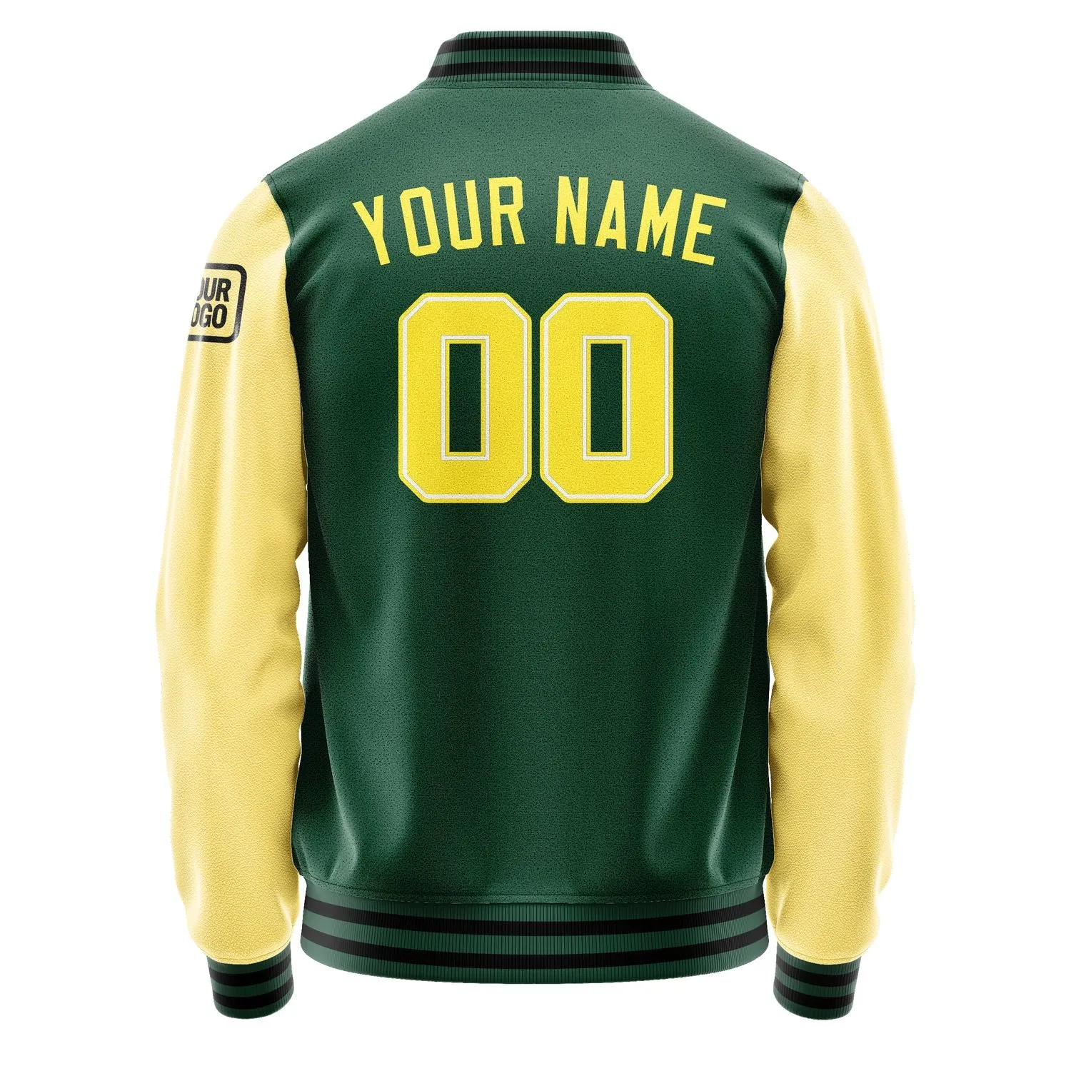 Custom Green Light Yellow Jacket sold by Tailorly product image thumbnail 3