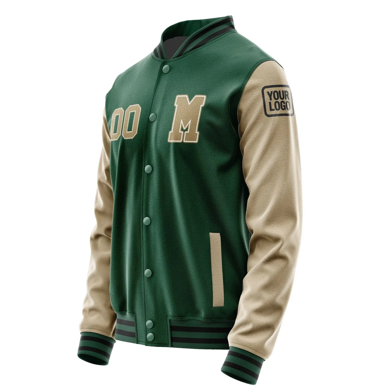 Custom Green Light Khaki Jacket sold by Tailorly product image thumbnail 2
