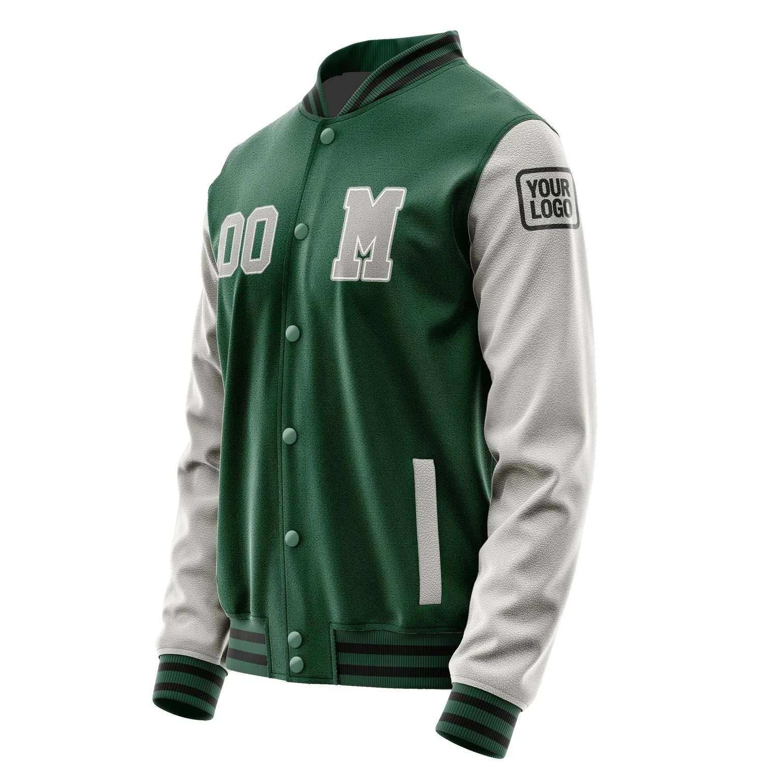 Custom Green Gray Jacket sold by Tailorly product image thumbnail 2