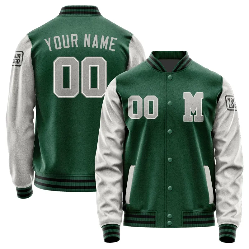 Custom Green Gray Jacket sold by Tailorly