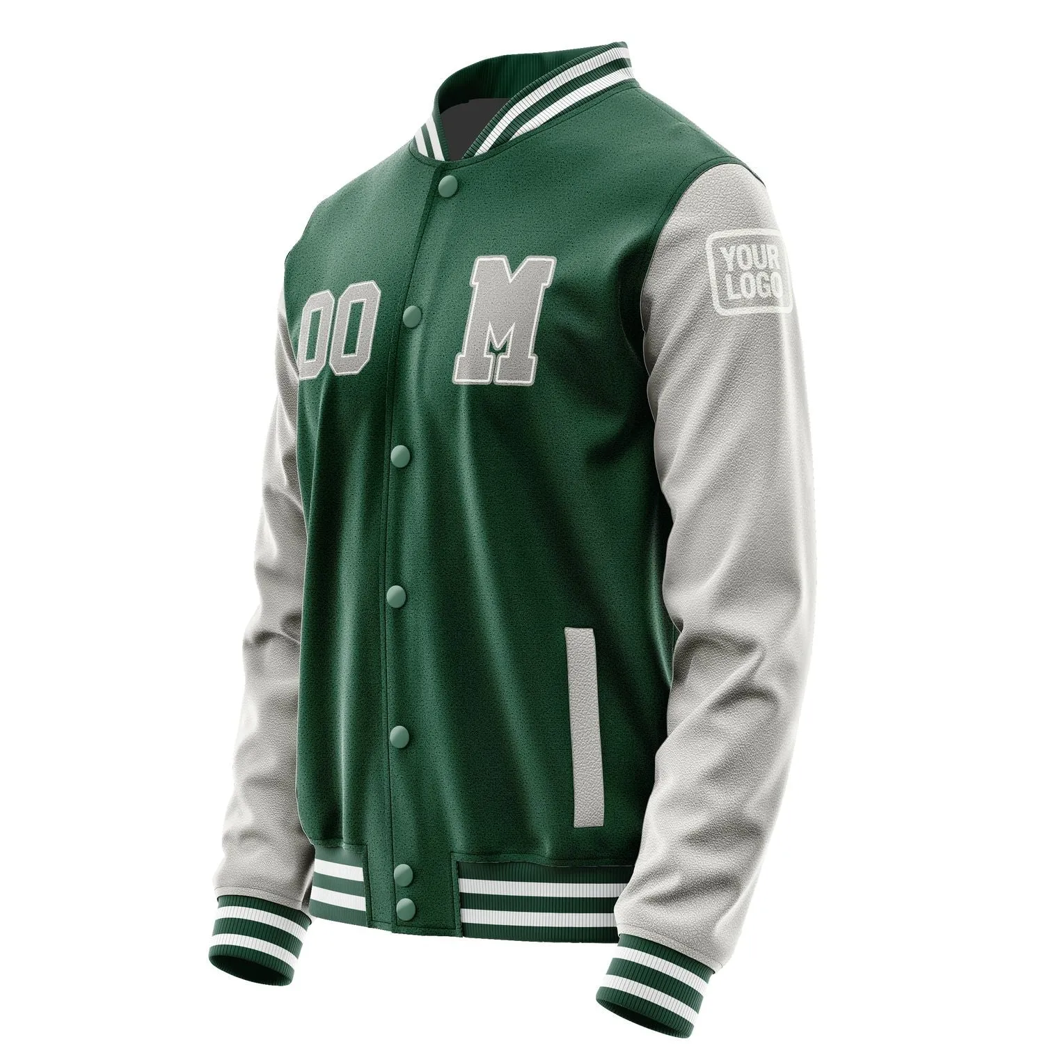 Custom Green Gray Jacket sold by Tailorly product image thumbnail 2