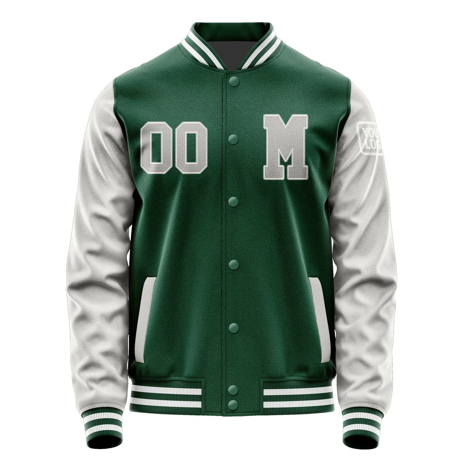 Custom Green Gray Jacket sold by Tailorly product image thumbnail 4