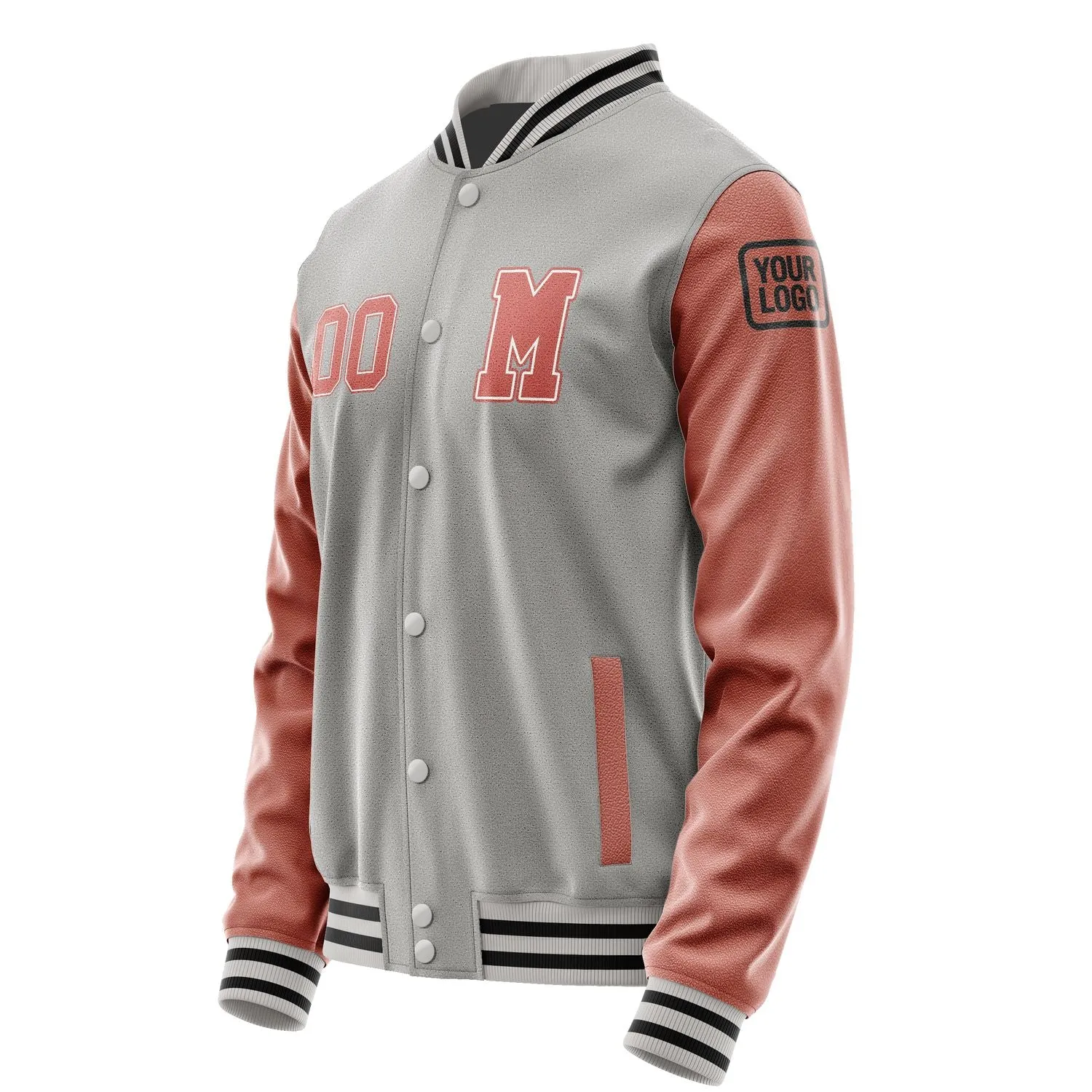 Custom Gray Copper Rose Jacket sold by Tailorly product image thumbnail 2