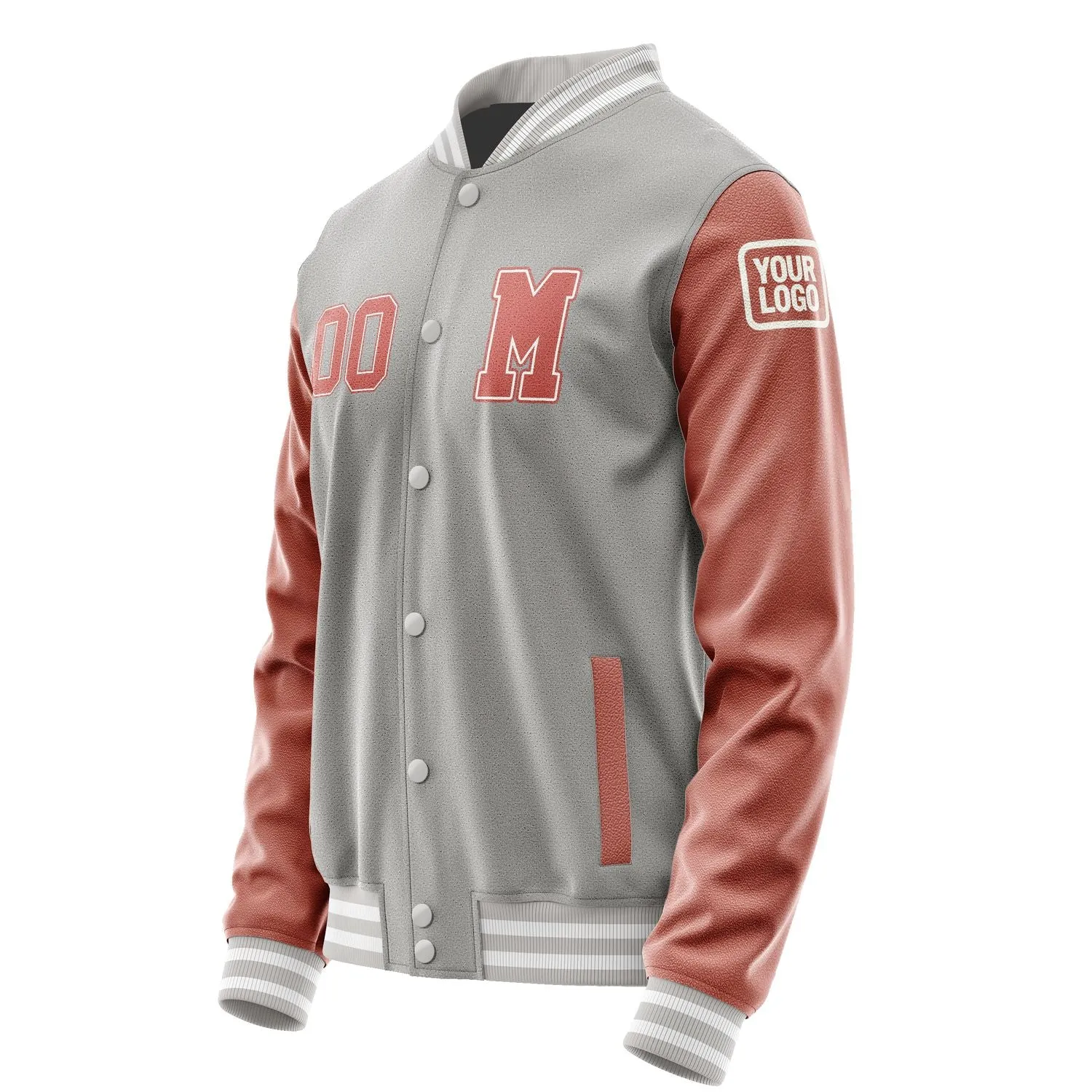 Custom Gray Copper Rose Jacket sold by Tailorly product image thumbnail 2