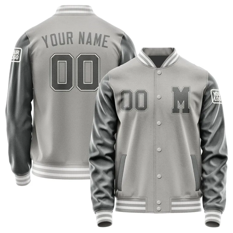 Custom Gray Dark Grey Jacket sold by Tailorly
