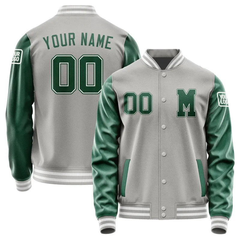 Custom Gray Green Jacket sold by Tailorly