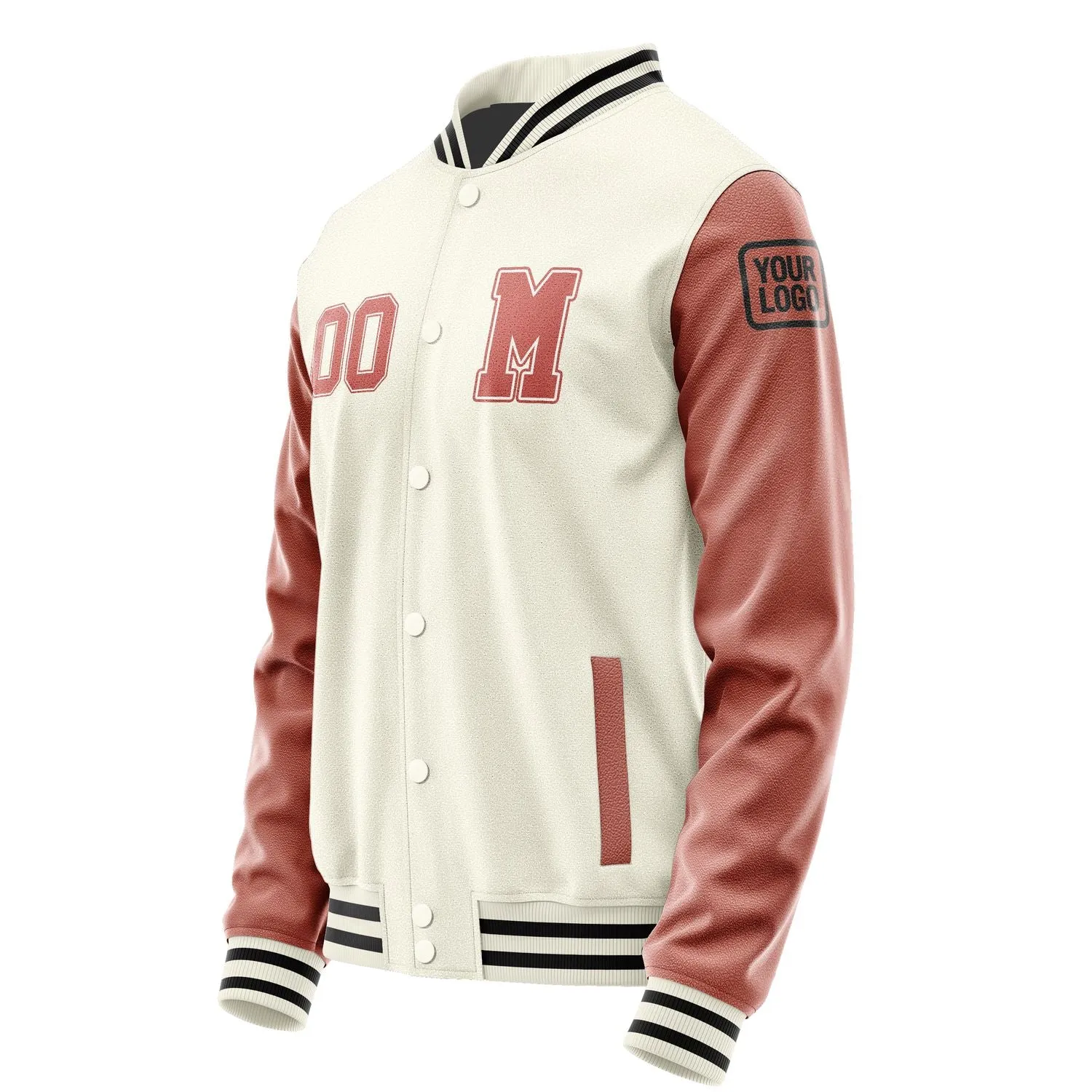 Custom Cream Copper Rose Jacket sold by Tailorly product image thumbnail 2