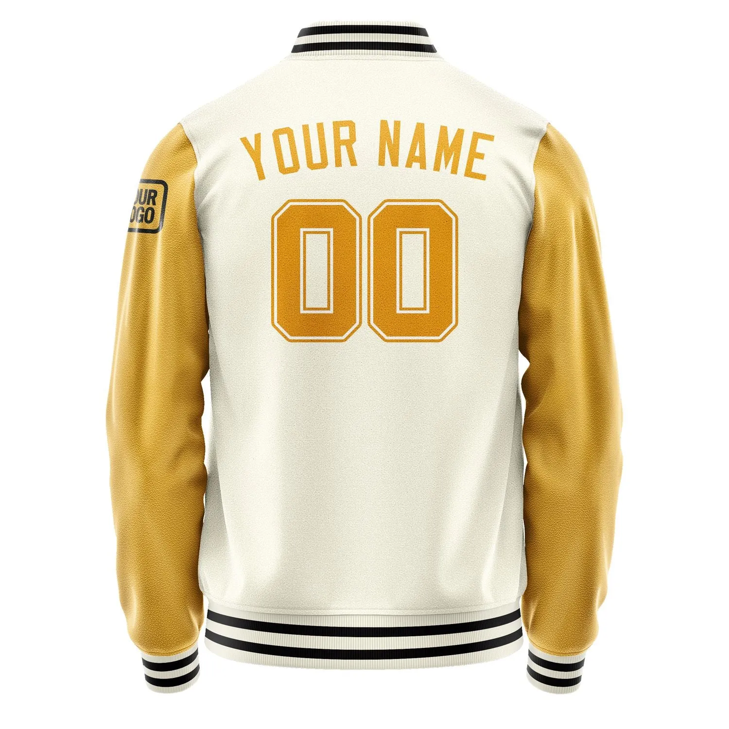 Custom Cream Yellow Jacket sold by Tailorly product image thumbnail 3