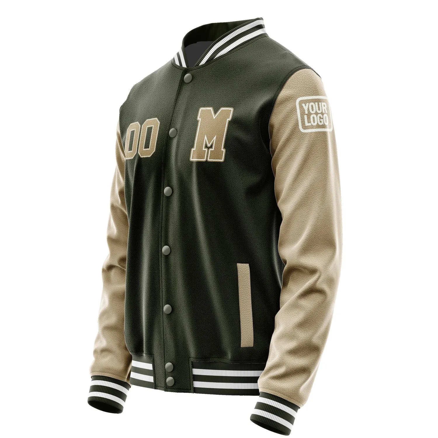 Custom Olive Light Khaki Jacket sold by Tailorly product image thumbnail 2