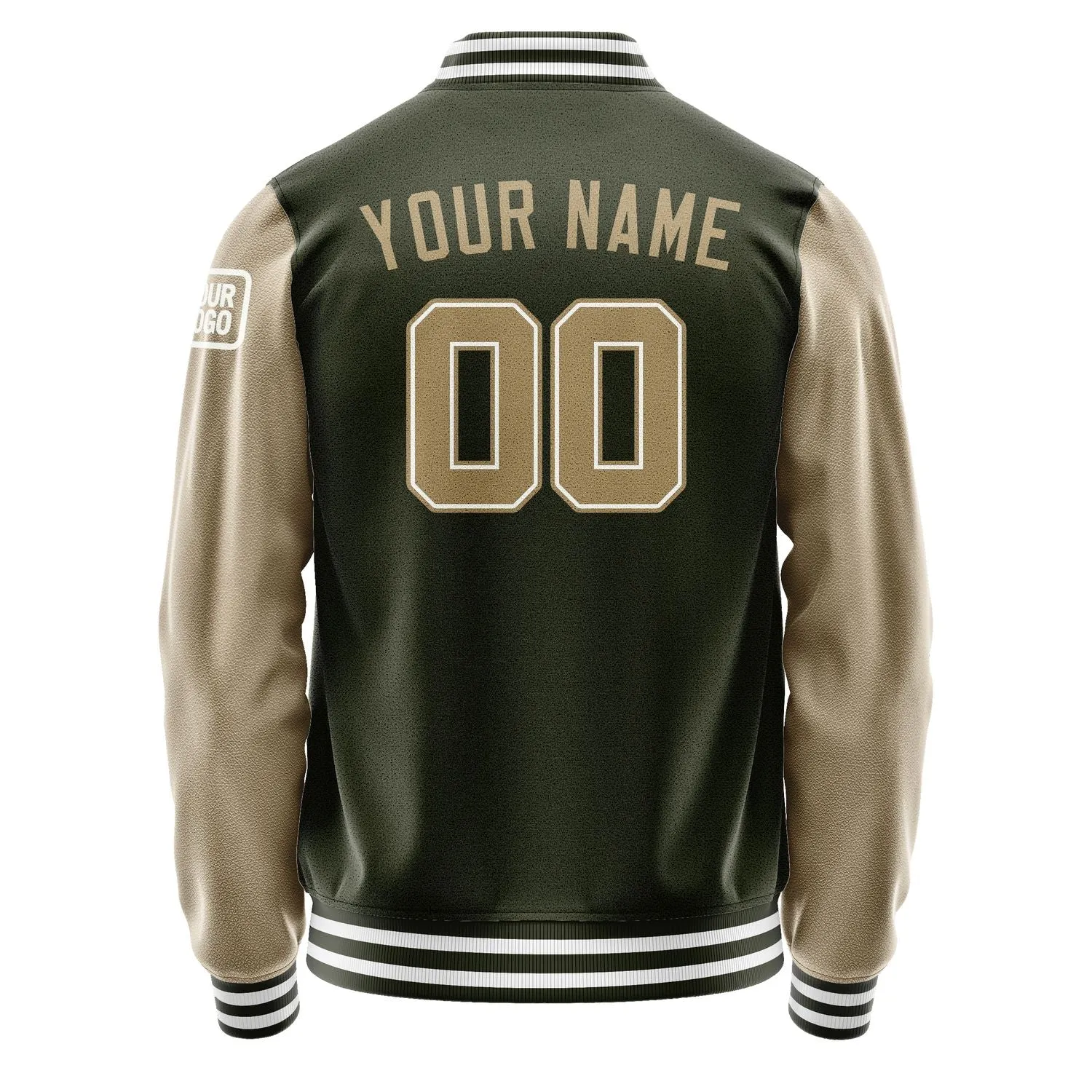 Custom Olive Light Khaki Jacket sold by Tailorly product image thumbnail 3