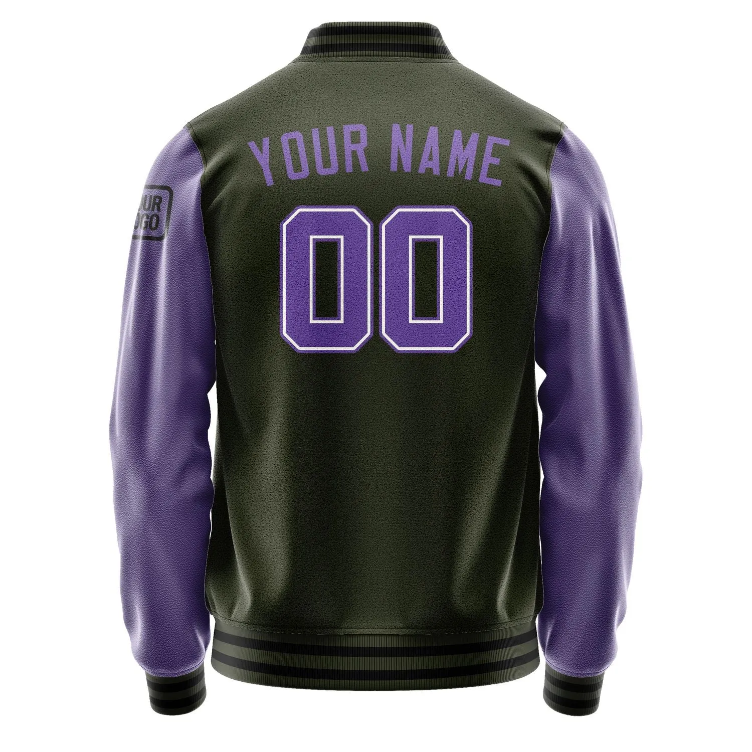 Custom Olive Light Purple Jacket sold by Tailorly product image thumbnail 3