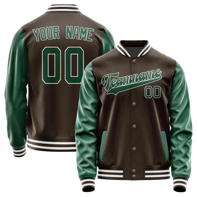 Custom Brown Green Jacket sold by Tailorly