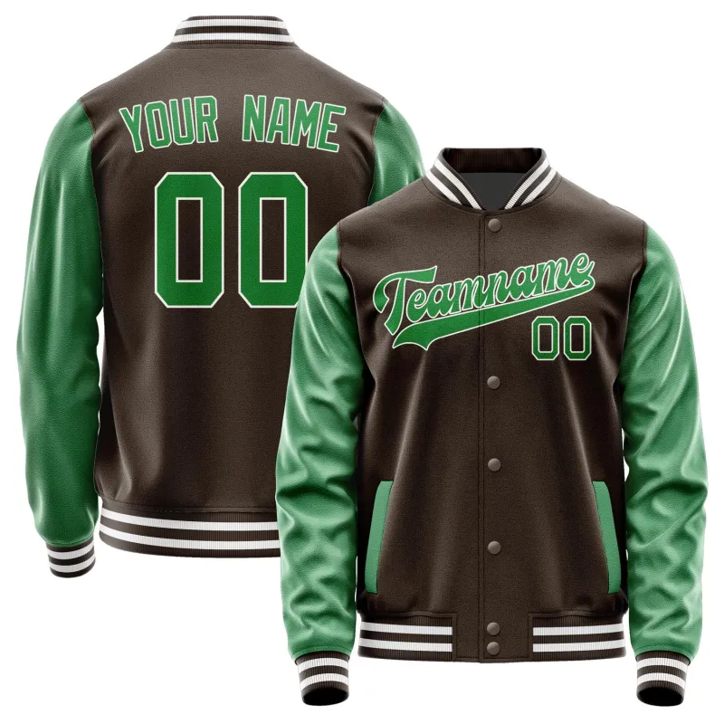 Custom Brown Emerald Green Jacket sold by Tailorly