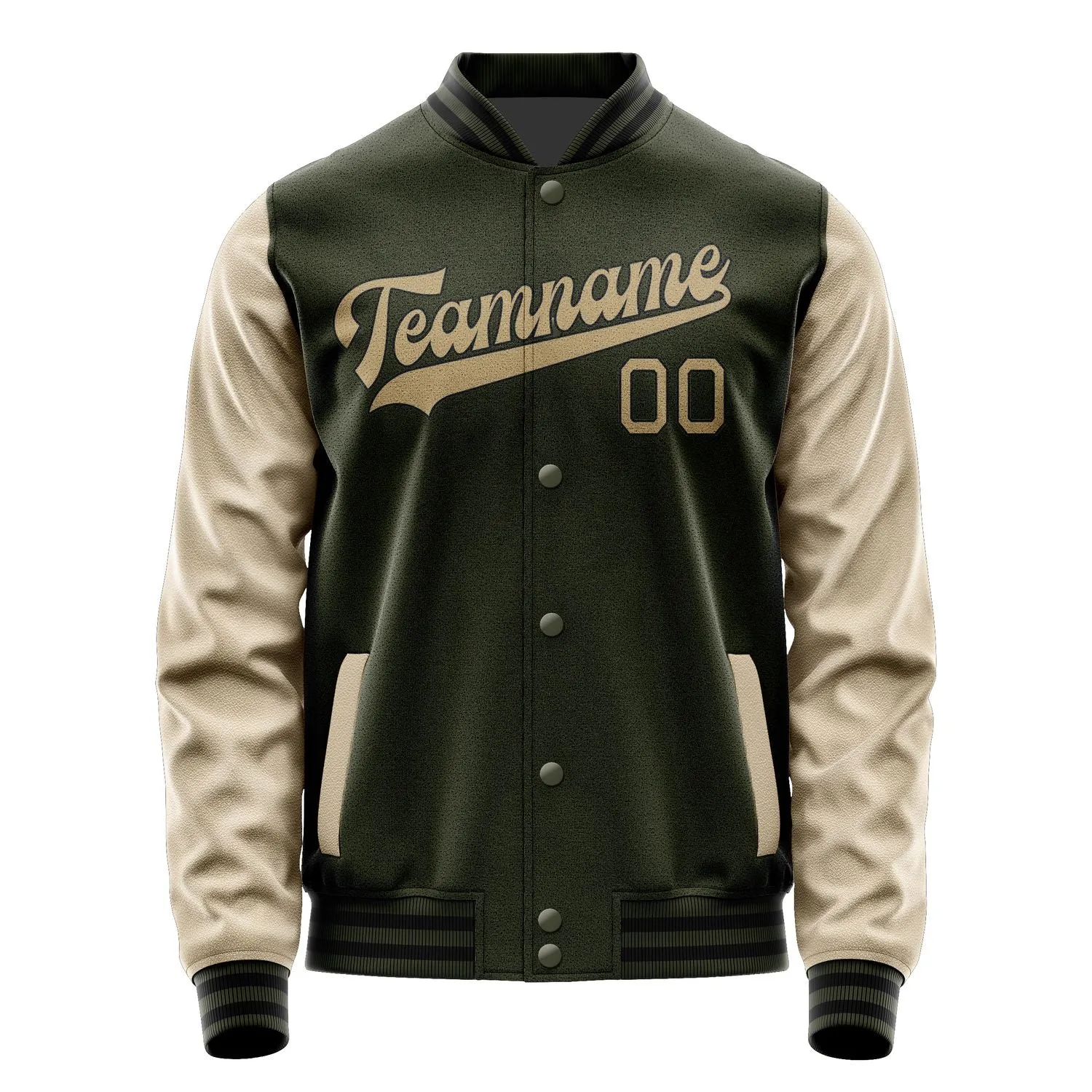 Custom Olive Light Khaki Jacket sold by Tailorly product image thumbnail 4