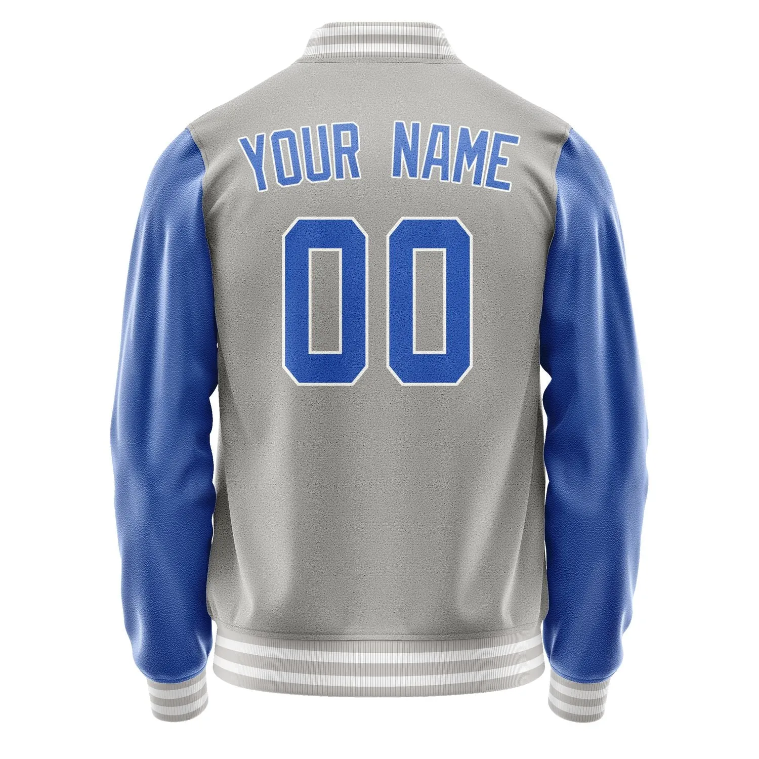 Custom Gray Sky Blue Jacket sold by Tailorly product image thumbnail 3