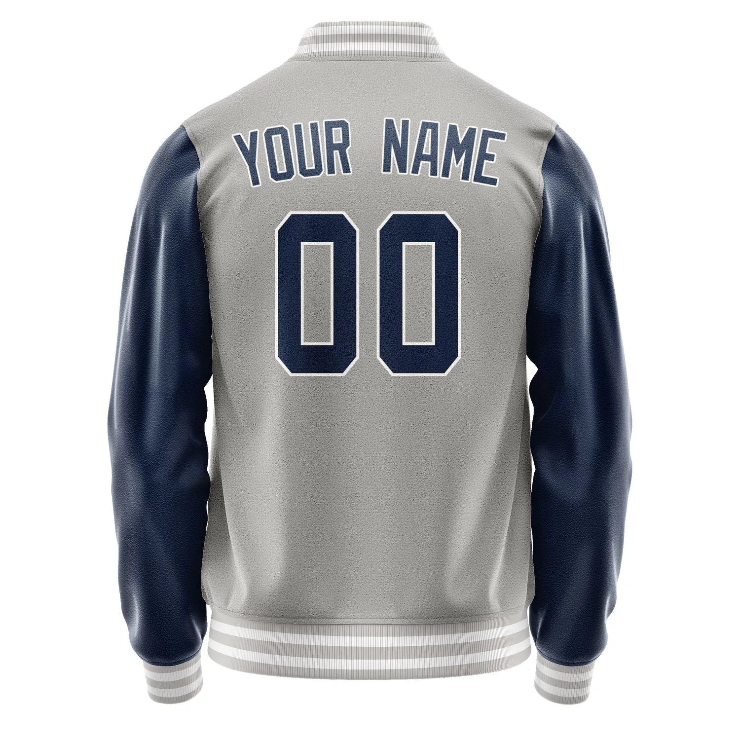 Custom Gray Blue Jacket sold by Tailorly product image thumbnail 3