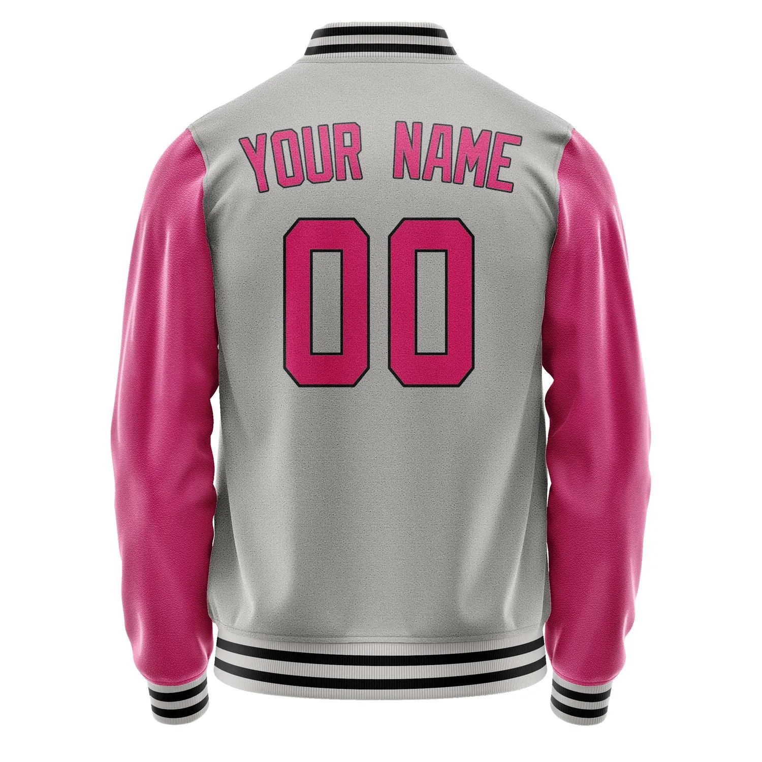 Custom Gray Pink Jacket sold by Tailorly product image thumbnail 3
